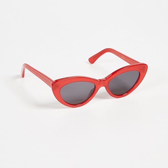 Illesteva Accessories - Illesteva Pamela cat eye sunglasses in Red